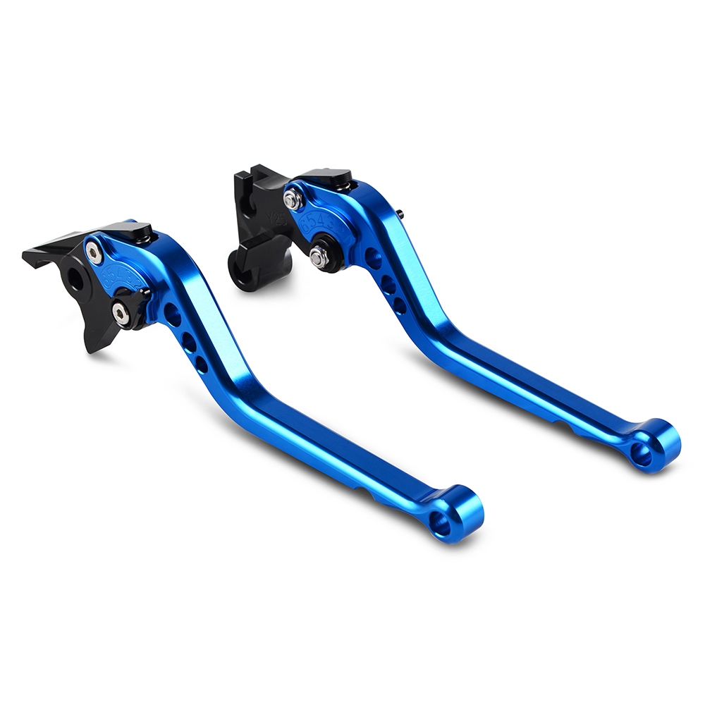 Motorcycle Brake Lever Clutch Lever For Suzuki GSX1300R Hayabusa: blue long