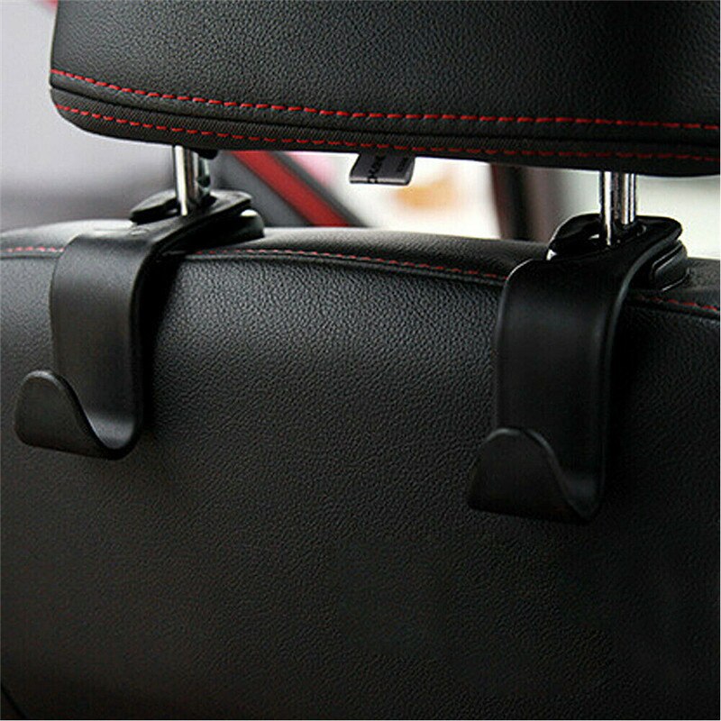 1 stk 4 stk autostol frakkekrog pung taske hængebøjle auto taske organizer holder