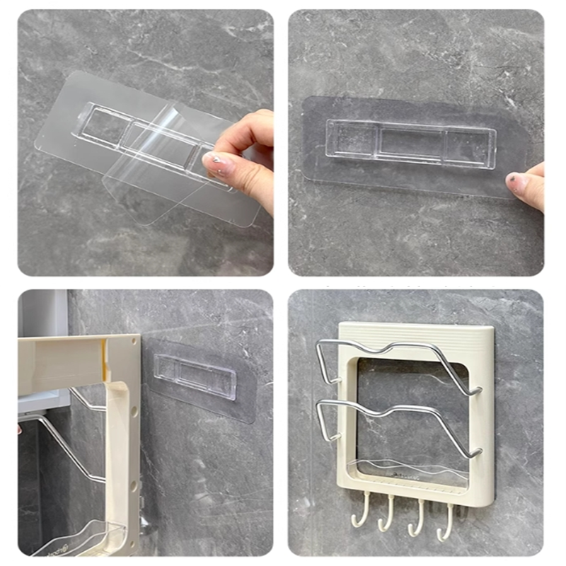 Hårtorkshållare väggmonterad hårtorksförvaringsorganisatör med hyllkrokar multifunktionell borrfri hushållsförvaringshylla