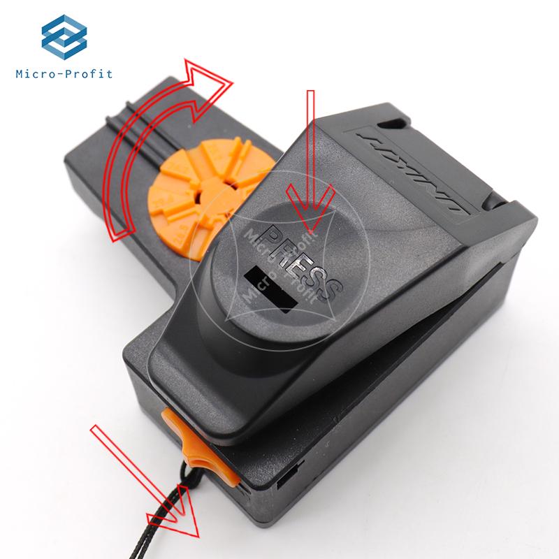 FC-20D FC-20T Tool FTTH Optical Fiber Cutter Tungsten Steel Sheet Fiber Optical Cleaver Tool Plastic Material Mini Cleaver