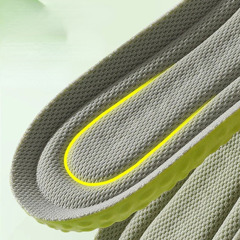 Sport Shoe Insoles Sweat Absorption Deodorizing Insole Plantar Fasciitis Insoles for Feet Man Women Running Orthopedic Shoe Sole