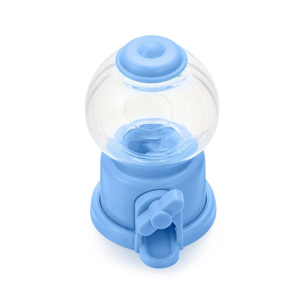 1PC False Eyelashes Packaging Box Small Snail Candy Machine Polygonal Lash Boxes Eyelashes Case Makeup Storage Tool: blue