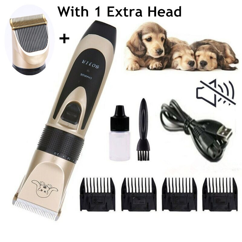 Oplaadbare Hond Haar Trimmer Elektrische Hond Cutter Pet Grooming Kit Clipper Puppy Kapsel Scheerapparaat Machine Trimmen Tool: A2