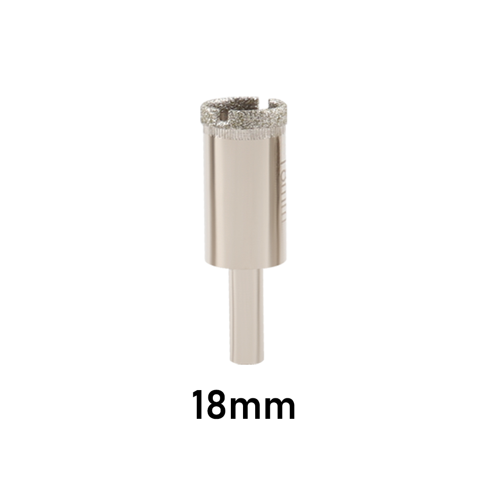 1Pc 3-100mm Sega a tazza per vetro Punte da trapano rivestite diamantate corona di perforazione per utensili elettrici in ceramica di marmo per piastrelle: giallo