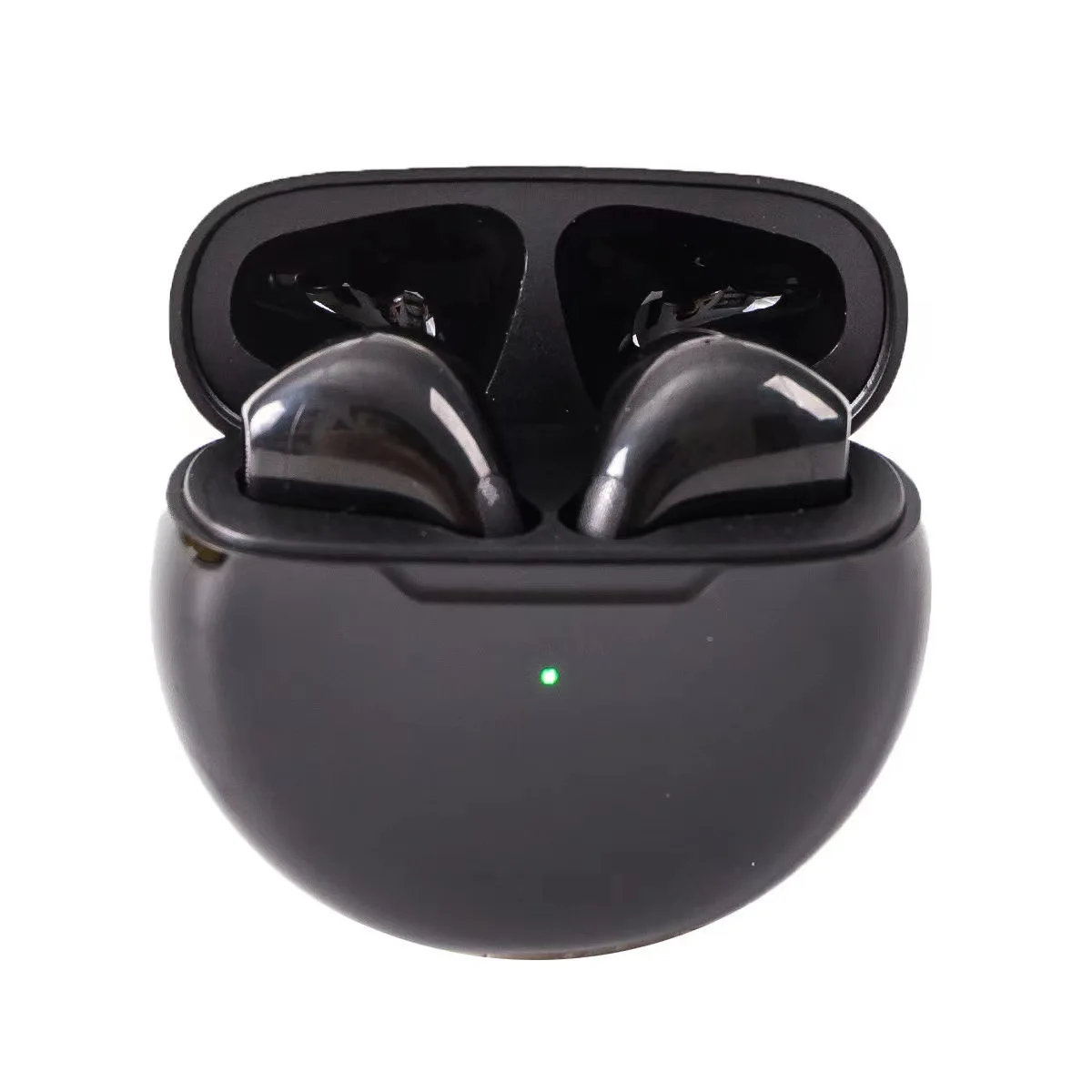 Pro 6 tws bluetooth-headset med støjreducerende ørepropper og mikrofon, trådløst headset til iphone og android