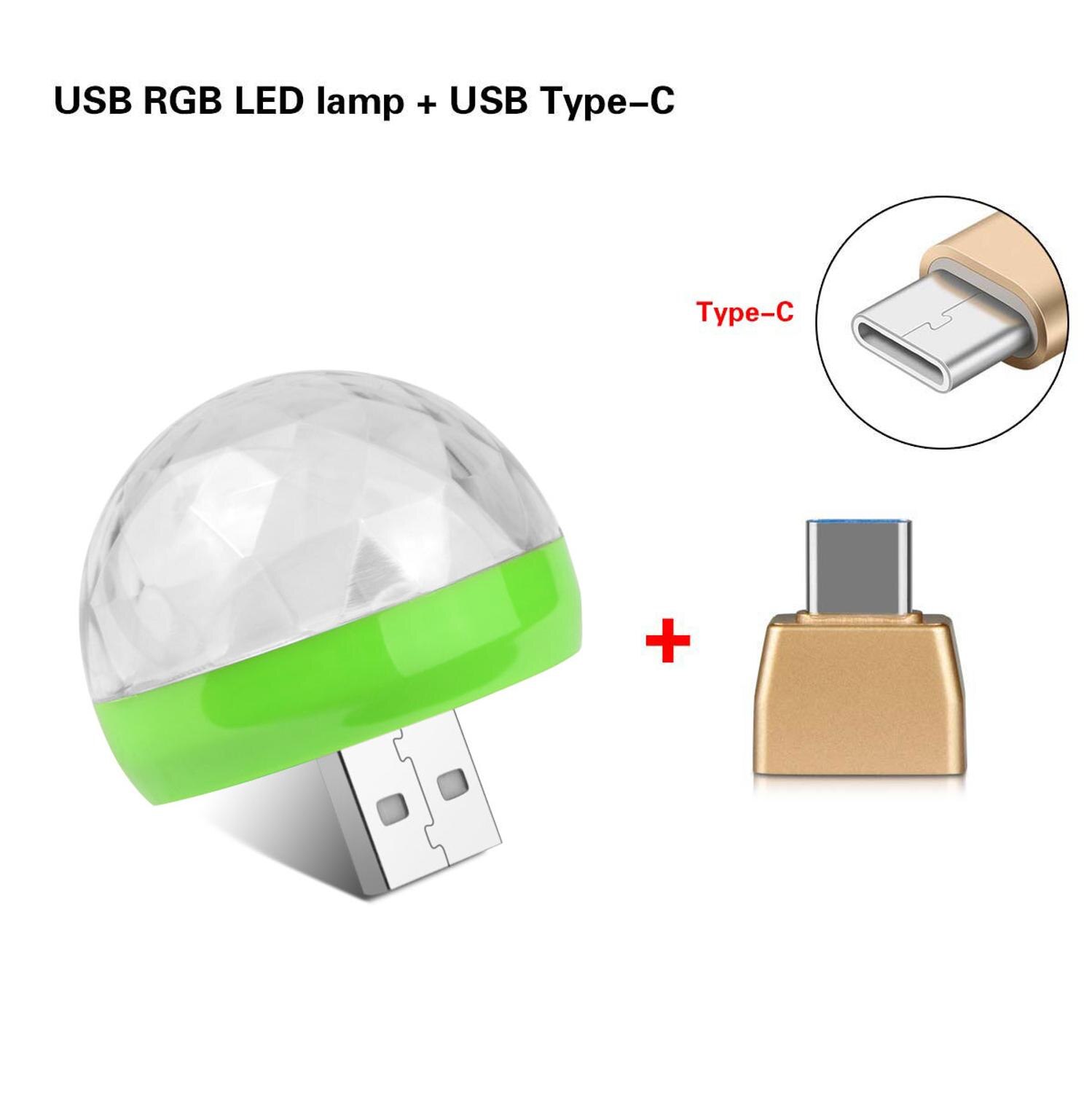 E27 3w 6w färgglada automatiskt roterande rgb led-lampa scenljus magiska glödlampor partylampa disco för heminredningsbelysning lampa: Typ-c