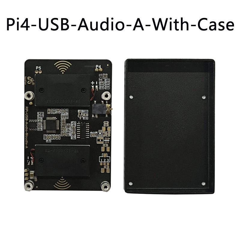 Raspberry Pi 5, USB-Audio-Soundkarte, Modulhut mit Kopfhöreranschluss, Summer-Lautsprecher-Option für Pi 4B: Bündel 9