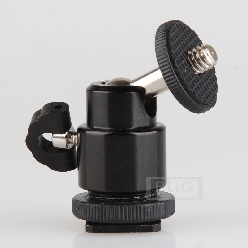 10 Stuks Mini Metalen Bal Hoofd 1/4 ''Schroef naar Shoe Adapter Mount Camera Statief Accessoires