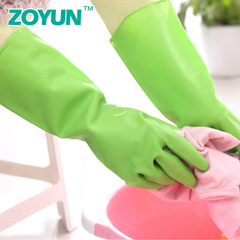 Household waterproof rubber thin gloves kitchen summer washing clothes washing dishes chores clean sanitary latex gloves