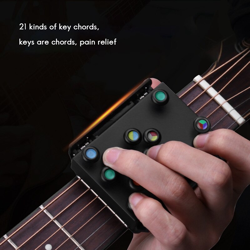 Gitaar Akkoord Assist Gitaar Akkoord Assist Voor Beginners Gitaar Akkoord Trainer Met 11 Knoppen