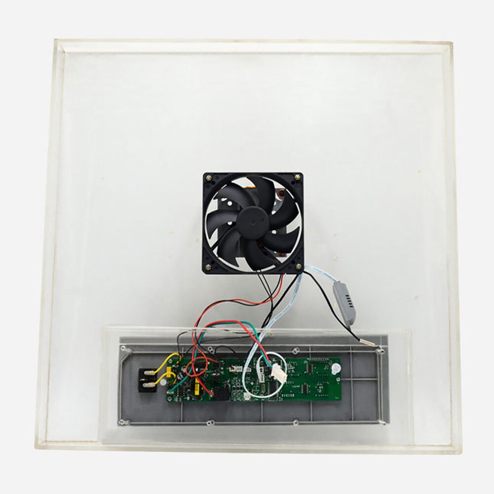 Exhaust Fan Button Switch With Motor Temperature Control Humidity Diaplay Hatching Incubator Controller Set Pet Supplies Poultry
