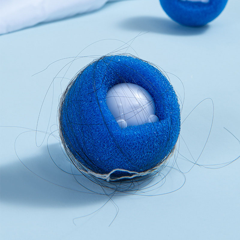 3PCS Anti-Entanglement Laundry Ball Household Washing Machine Cleaning Ball Sponge Liquid Detergent Ball Bathroom Accessories