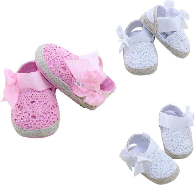 Lace baby sandals Infant Toddler Princess First Walkers Prewalker Shoes Bow Shoes Sandals bebek sandalet baby girl sandals #06