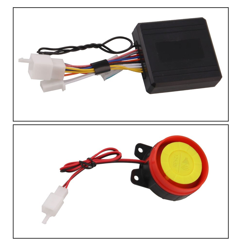 Uniwersalny motocykl silnik system alarmowy skuter anty-kradzież alarm bezpieczeństwa Moto pilot robić silnika początek + Alarme Moto głośnik