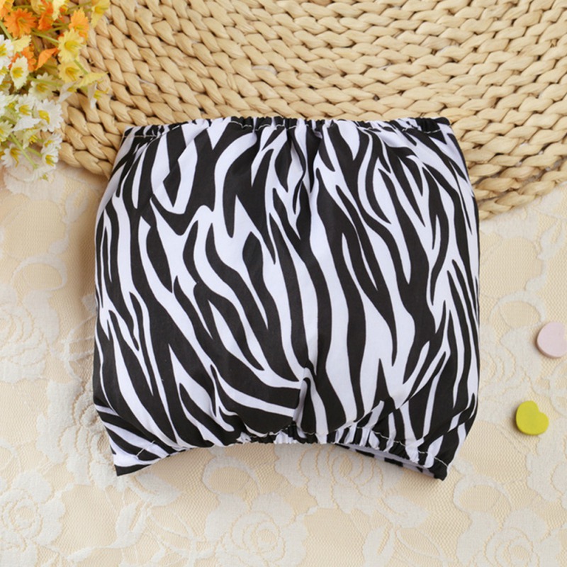 Luipaard Hond Wasbare Luier Fysiologische Broek Sanitaire Vrouwelijke Hond Slipje Shorts Ondergoed Slips