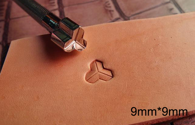 Hand-work unique leather working tools carving punches stamp craft making high steel