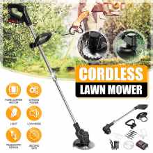 1800W Brushless Adjustable Electric Grass Trimmer Cordless Lawn Mower Cutter Garden Tools Compatible for Makita 18V Battery