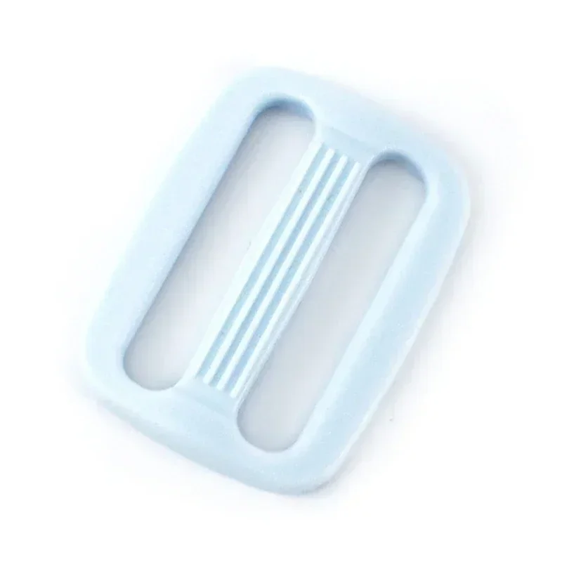 Boucles à anneau en plastique pour sac à dos, 20 pièces, 15/20/25mm, ceinture, fermoir coulissant Tri-Glide, sangle de sac, crochets de réglage, accessoire de couture: 7MM / Terne