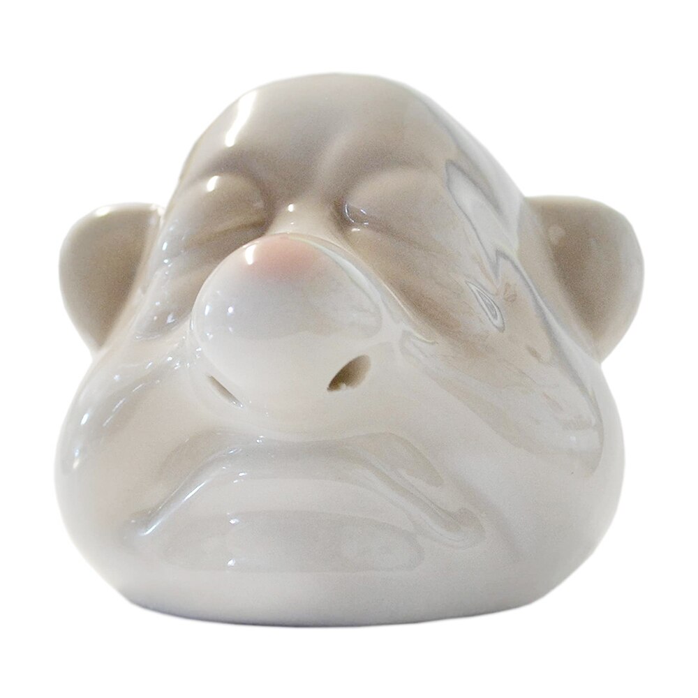Gospodarstwa domowego ceramiczne kreatywny dziwne straszydło śmieszne jajko biały separator żółtka akcesoria kuchenne separator robić jajek gadżety robić kuchni