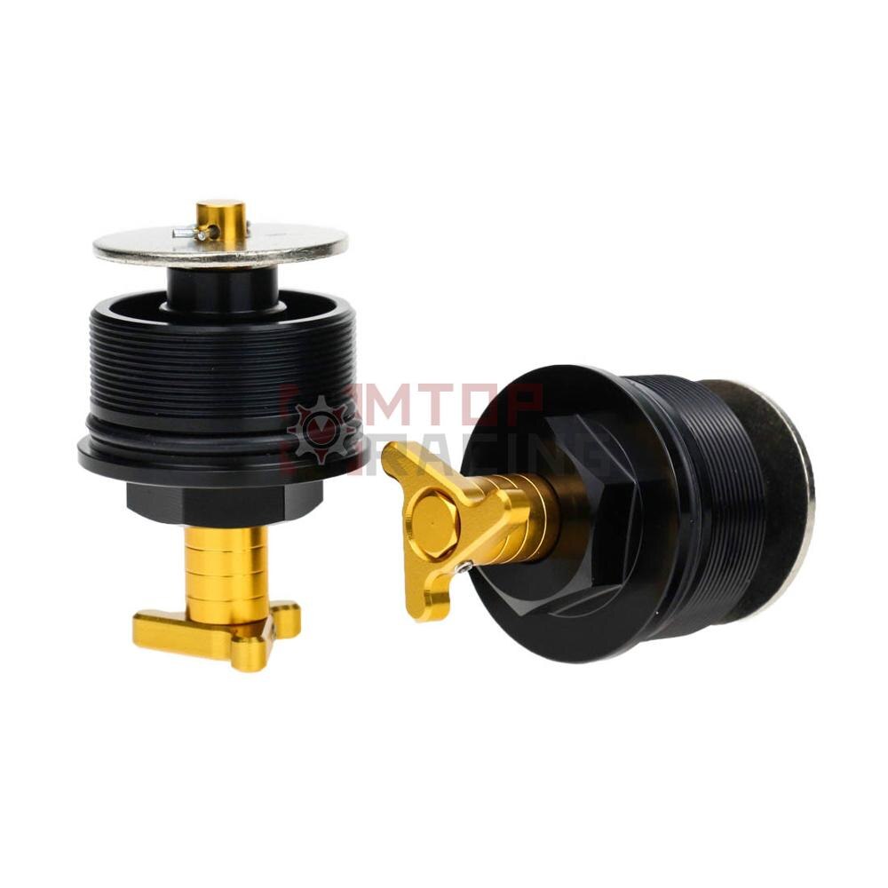 Tapas de horquilla de precarga para Yamaha XJ6, , , , 41mm, tornillos de horquilla ajustables triangulares