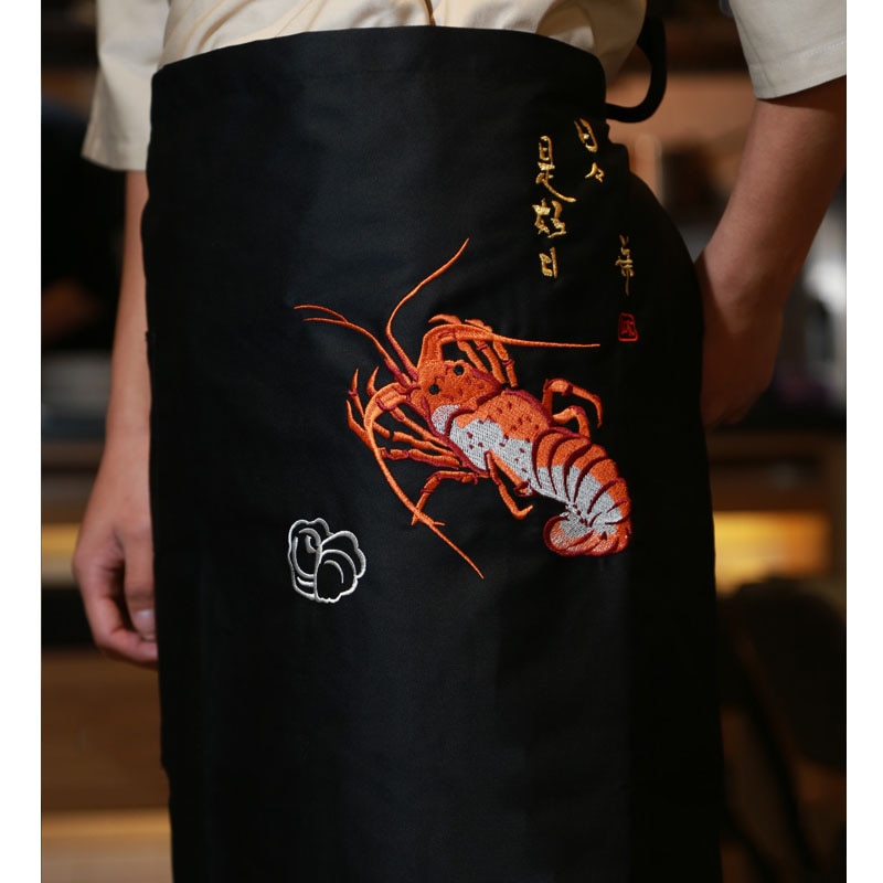 japan Cuisine Waiters broderie Aprons Chef Apron sushi Restaurant Food Service Accersories aprons