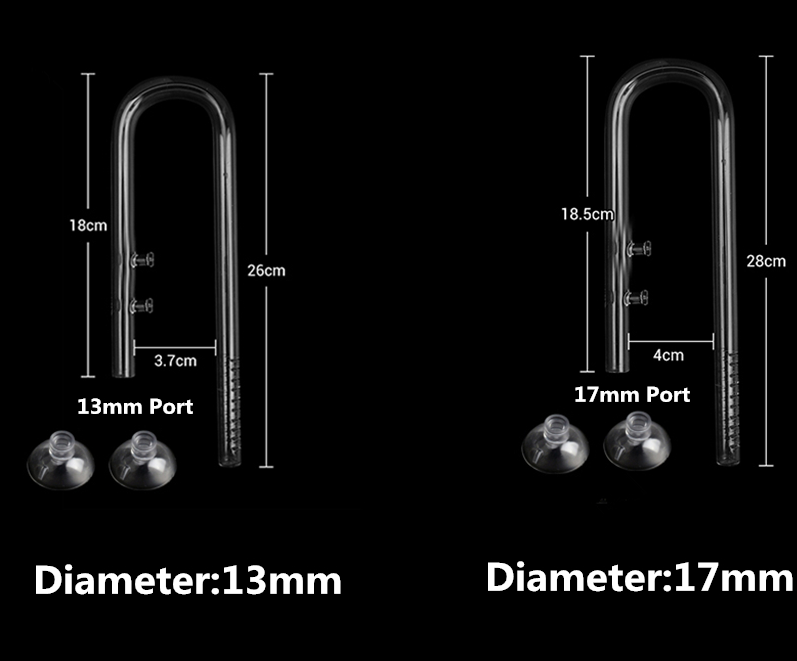 Woda akwariowa akwarium z roślinami szklany odpływ odpływ lilia 12/16mm 16/22mm, Skimmer powierzchniowy