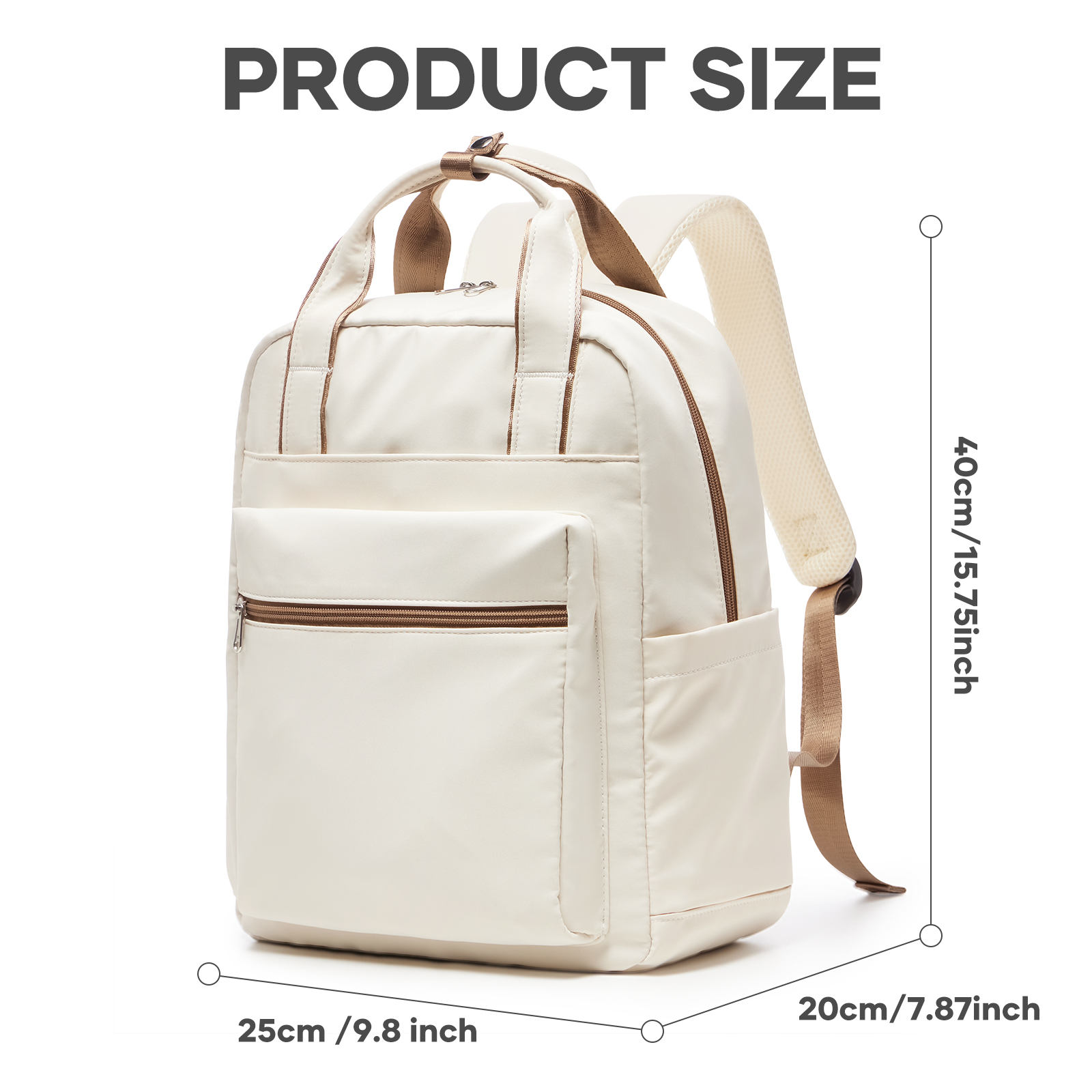Women's Backpack Simple Travel Backpack Shoulder Bag Commuting Teenager Girls Casual College Backpack Ins Laptop Bag