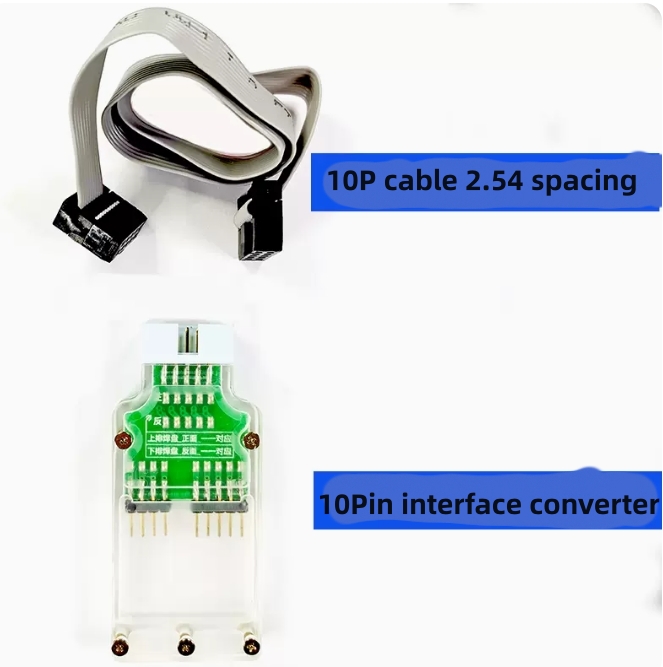 SWD to JTAG adapter board JLINK/STLINK adapter board SWD to JTAG board arm stm32: Dark Grey