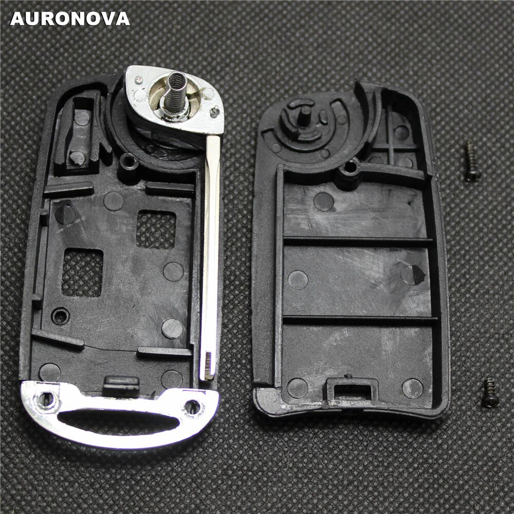 Auronova Voor Toyota Camry 2.4 Vela Yaris Avensis Prado Cruiser 3 Knoppen Upgrade Gewijzigd Flip Vouwen Afstandsbediening Autosleutel Geval shell