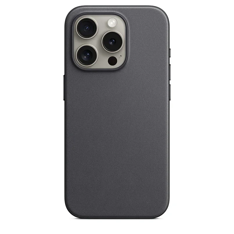 Originele Apple 15 Case Finewoven Magsafe Case Voor Iphone 15 Pro Max 15 Plus Case Draadloos Opladen Vallen Magnetische Beschermhoes: Voor iPhone 15 Plus / Paars