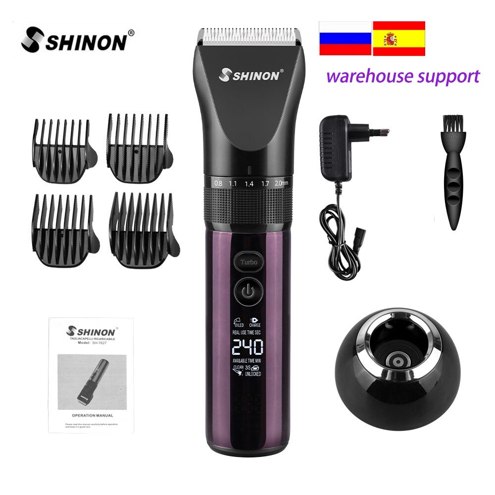 SHINON Electric Hair Clipper 3 Modes Men LED Displ... – Vicedeal