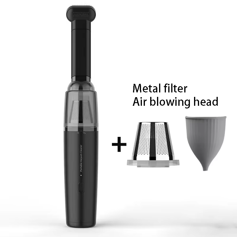 Xiaomi-aspiradora eléctrica para coche, Mini aspirador portátil de alta potencia, inalámbrico, potente eliminador de polvo y limpieza profunda: Rojo