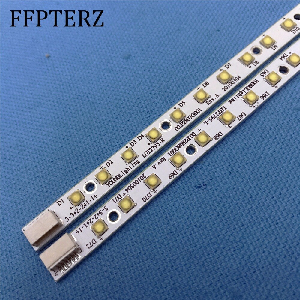 310mm LED Backlight Lamp strip 36leds for Apple iMac LM270WQ1 SD C2 MB270B2U SDA2 SDB1 SDE3 SDE5 SDF1 LGT2781 LGT2795
