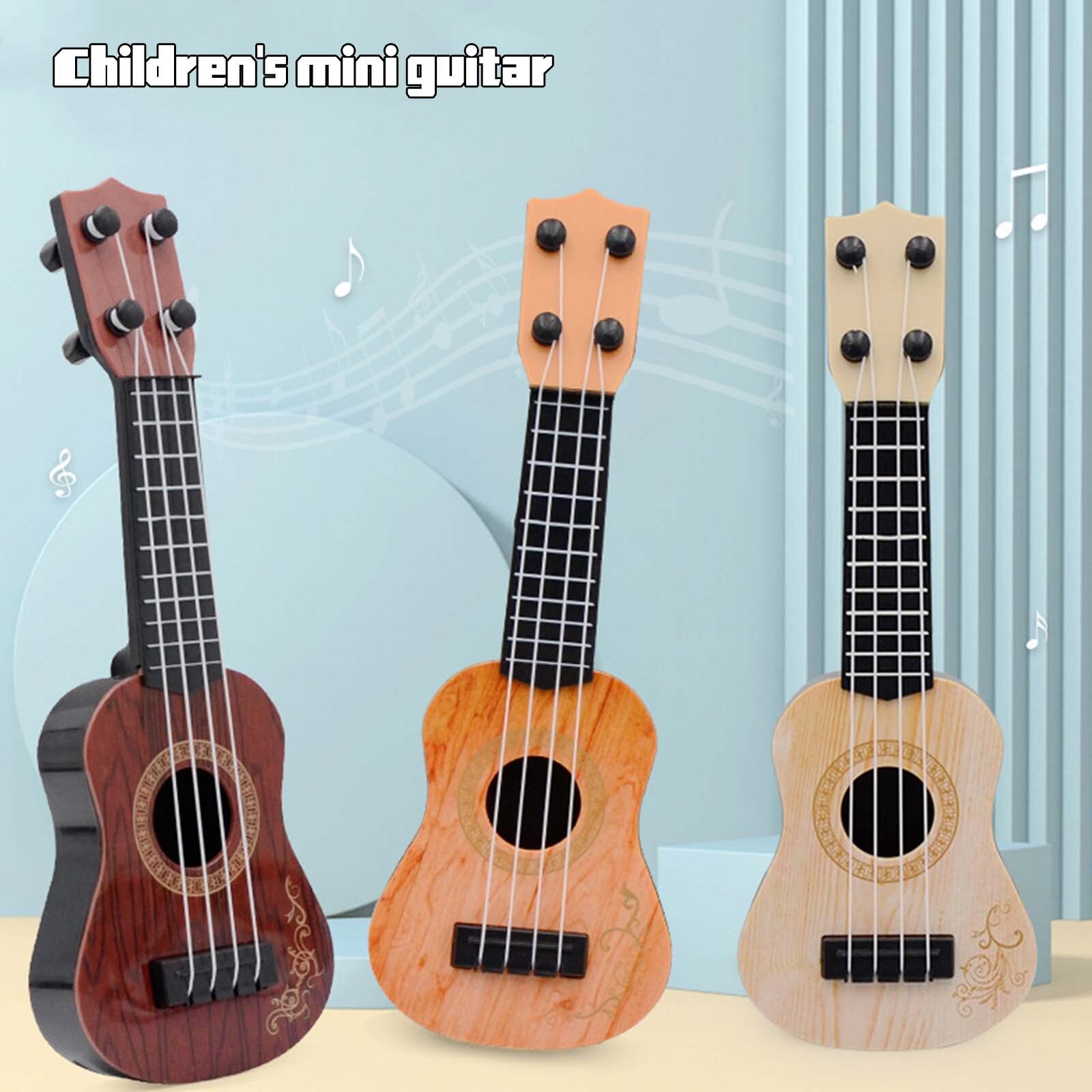 Baby Kids Leren Speelgoed Ukulele Gitaar Educatief Lively Muziekinstrument Speelgoed Voor Kinderen Verjaardag Kerst Cadeaus Voor Kinderen