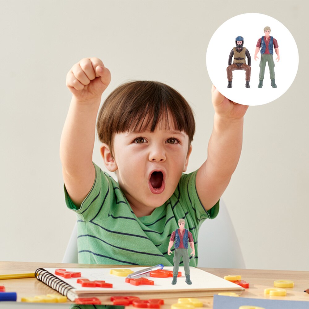 4 Pcs 1 Set Model Toys Interesting Puzzle Toys Novel Cognitive Toys: Assorted Color 1