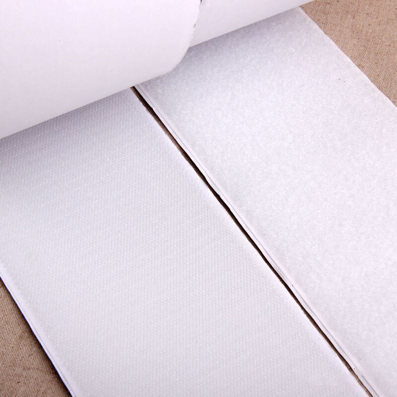 1Meter Double-sided Adhesive Velcro Strap Car Mat DIY Helmet Clothing Backpack Decoration Self-adhesive Hook And Loop 10cm Width