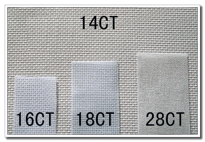 Oneroom top evenweave 28ct 28st cross stitch lærredsklud broderi stof hvid farve , 28ct evenweave
