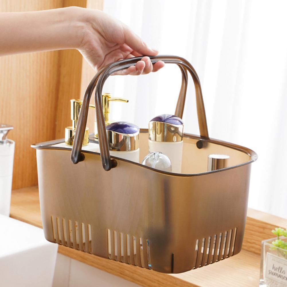 Shower Caddy Tote Several Drainage Holes Shower Caddy Bin Water-proof Shower Caddy Bucket