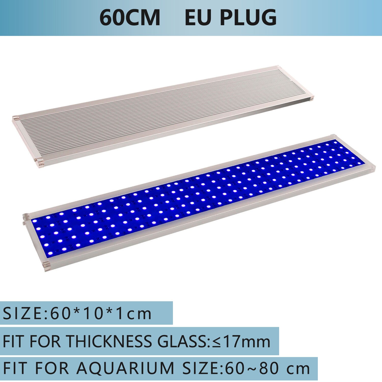 Planted Aquarium Light For Fish Tank 30-80CM Aquarim LED Lighting With Timer Function Lamp For Aquarium Plants Flowers Corals