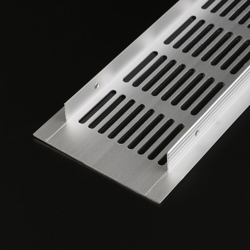 Aluminiumslegering lufthull perforert ark web tallerken ventilasjonsgitter