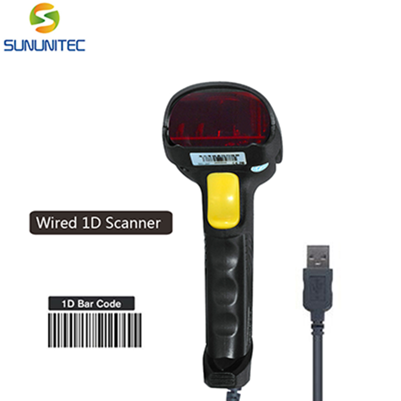 usb 1D wired / 2.4G Wirelress Handheld Barcode Scanner: Wired 1D