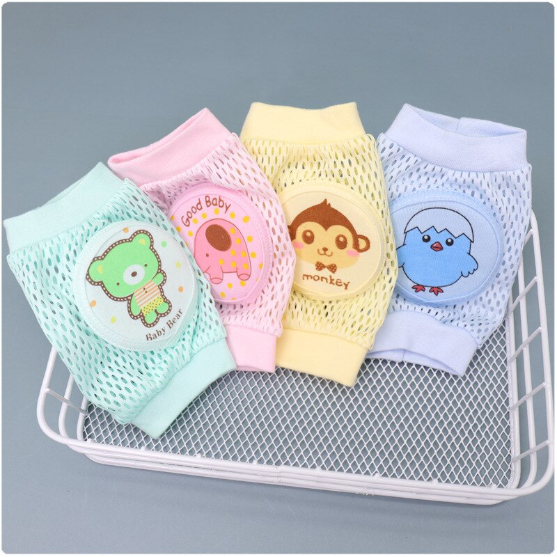 Bébé genou protecteur fille garçon coude ramper coussinets bambins bébé coussinets de sécurité maille respirant maille jambe garde genouillère pour les enfants