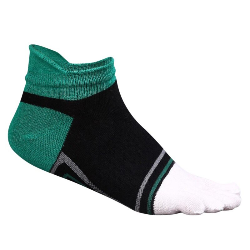 Brand Five Finger Socks Autumn Warm Cotton Sock Mens Toe Breathable Ankle Sock 5 Styles