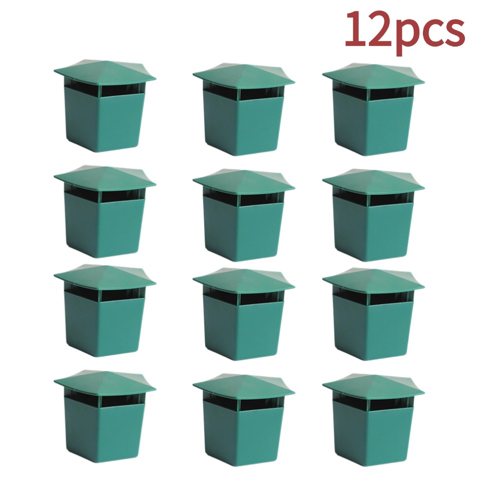 Pièges à Escargots et Bière Écologiques pour Attraper les Limaces, Sans danger pour les Enfants et les Animaux de Compagnie, Jardin, Ferme, 1 à 12 Pièces: Black