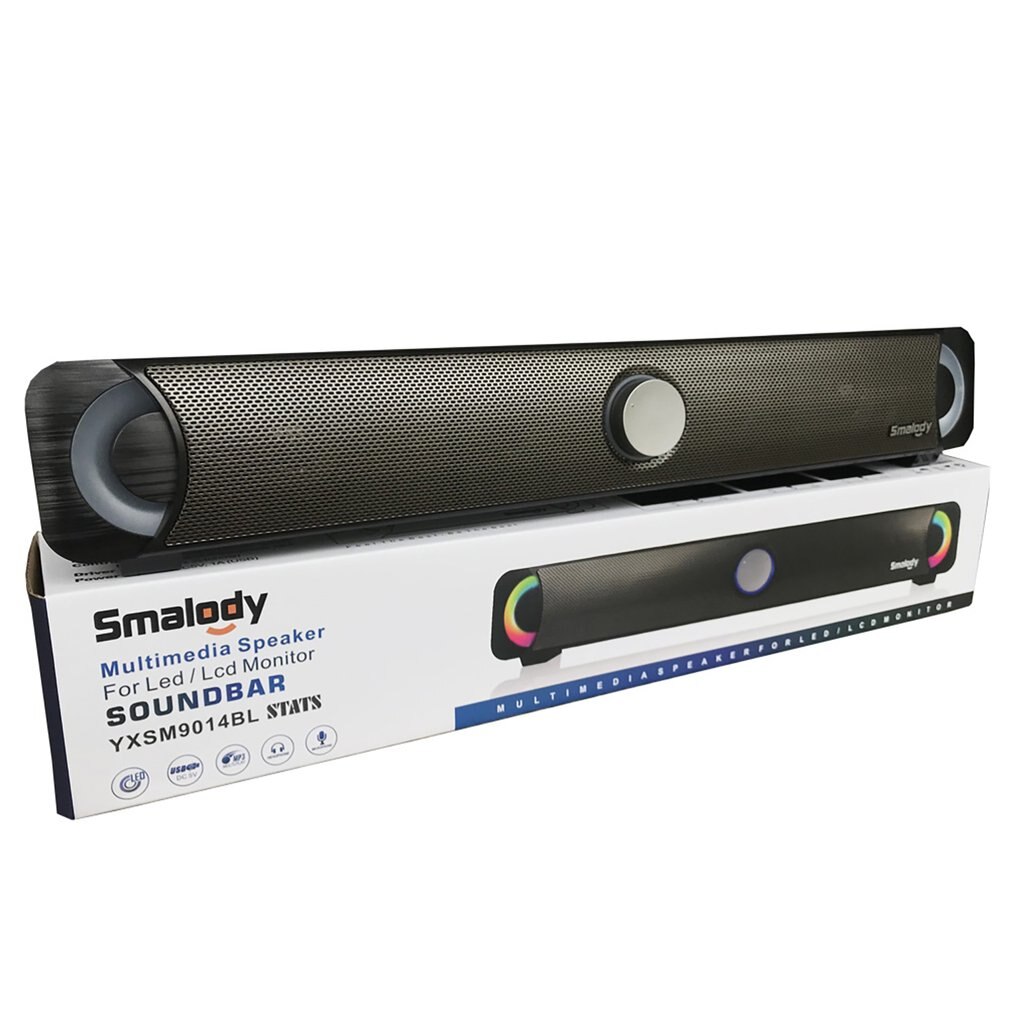 9014 SALES Portable Laptop / Computer / PC Speaker Subwoofer USB Soundbar Sound Bar Stick Music Player Speakers For Tablet