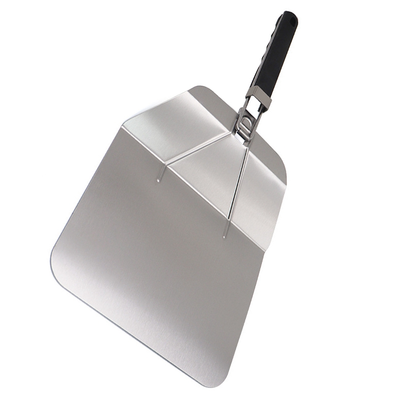 Pizza Crust Extra Large Pizza Paddle Stainless Steel with Folding Handle