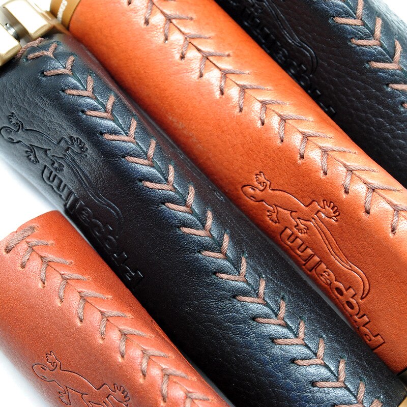 Fiets Grip Vintage Lederen Vlees Bal Vervormd Grip Comfortabele Fiets Accessoires Fiets Mountainbike Lederen Grip