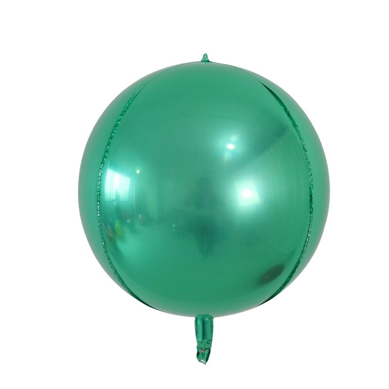 Globo de helio 4D de oro rosa de 22 pulgadas, Globos metálicos de arco iris, decoración de de cumpleaños, boda para niños, Baby Shower, juguete para