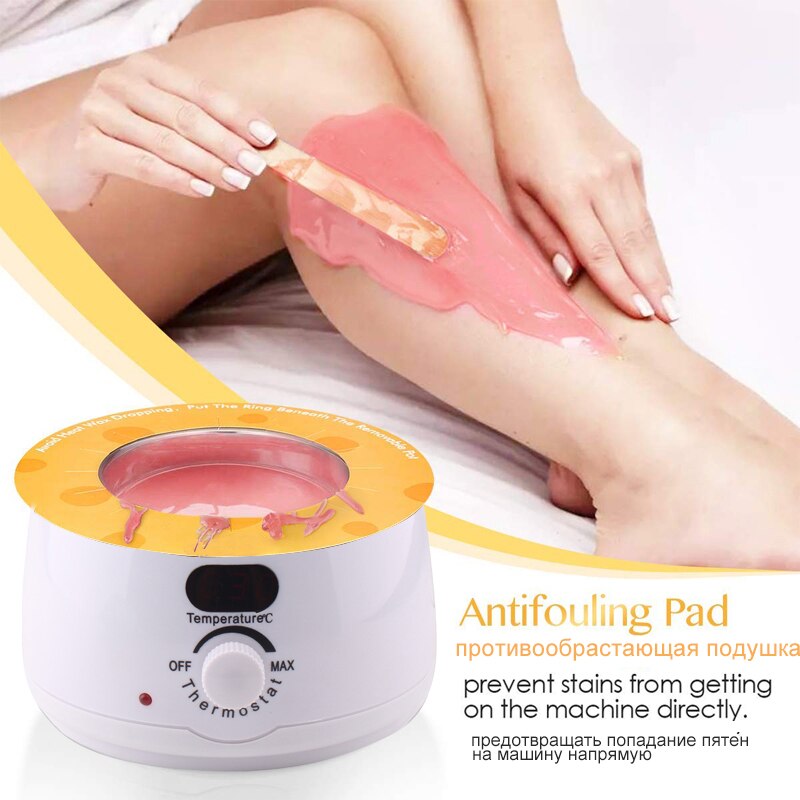 500CC Wax Smelt Machine Set Waxen Kit Wax Pot Lcd Epilator Ontharen Wax Smelter Ontharing Machine Calentador De Cera