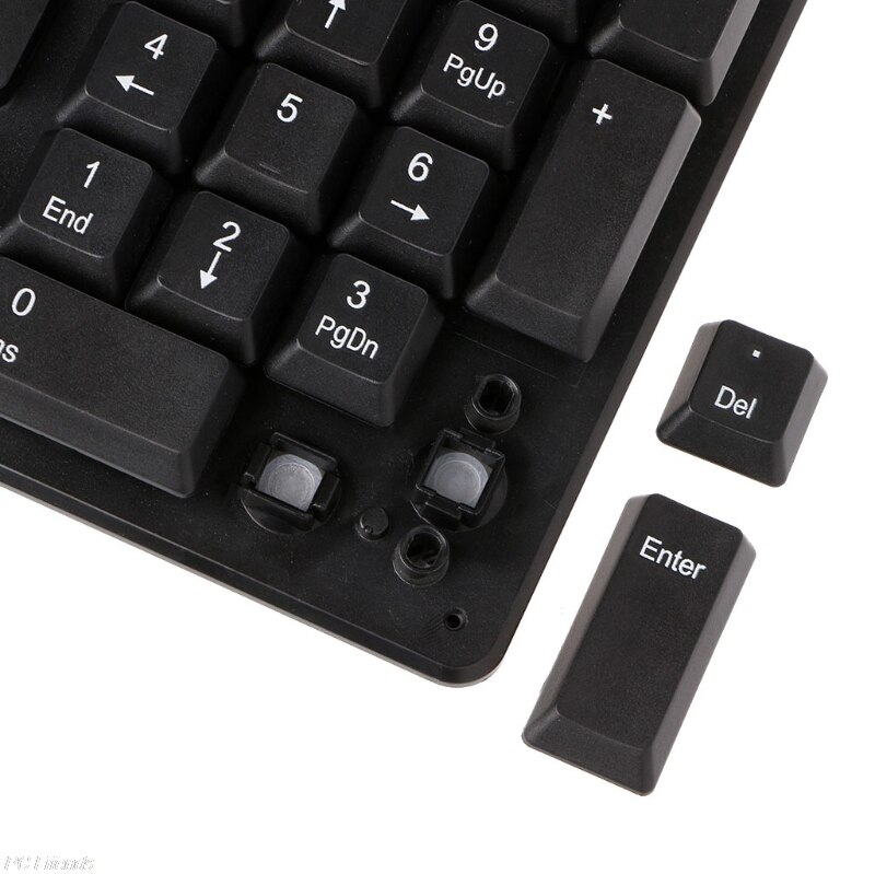 2.4GHz Wireless Keyboard Optical Mouse Combo Kit For Laptop Desktop Computer